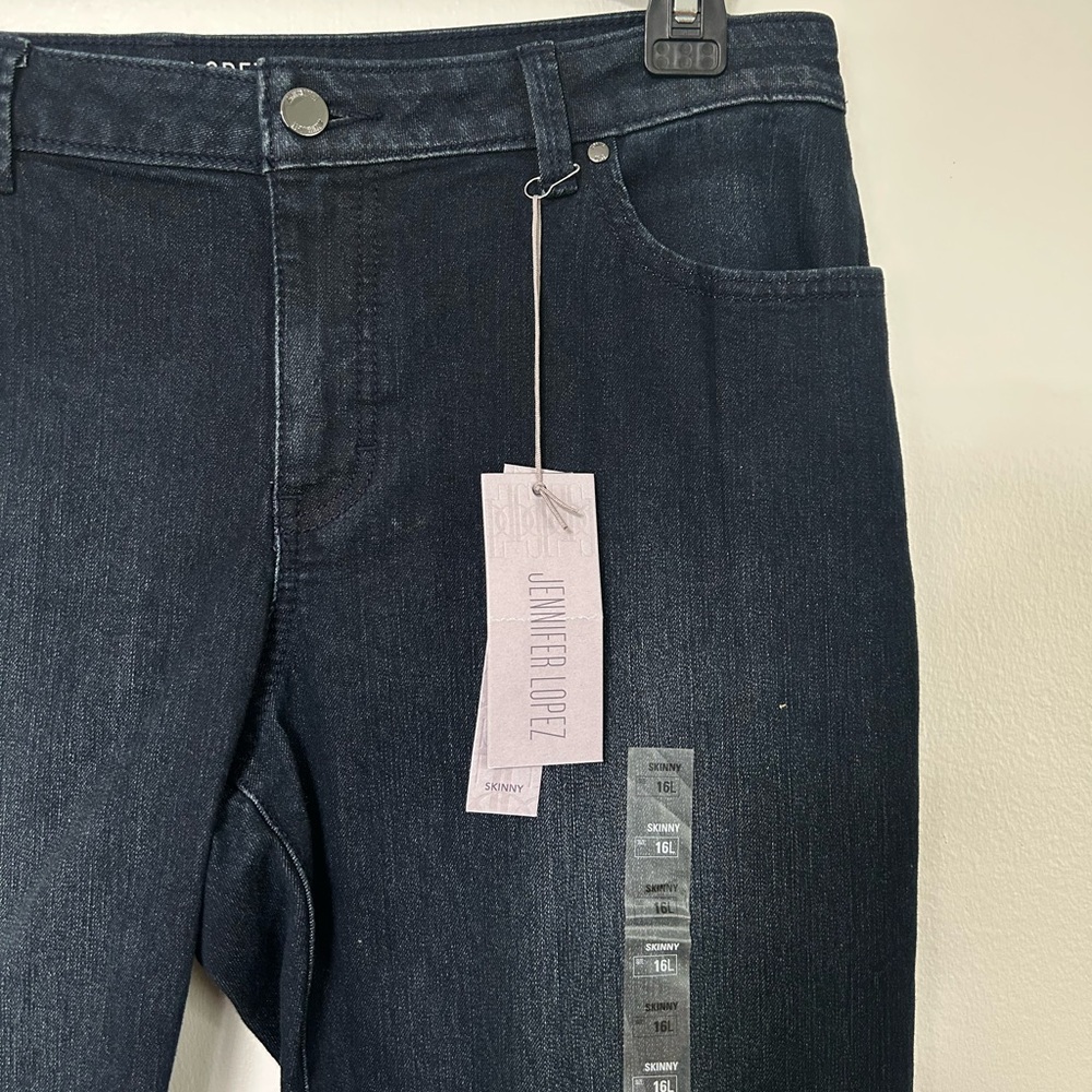 Jennifer Lopez Deep Indigo Skinny Jeans - Picture 3 of 5